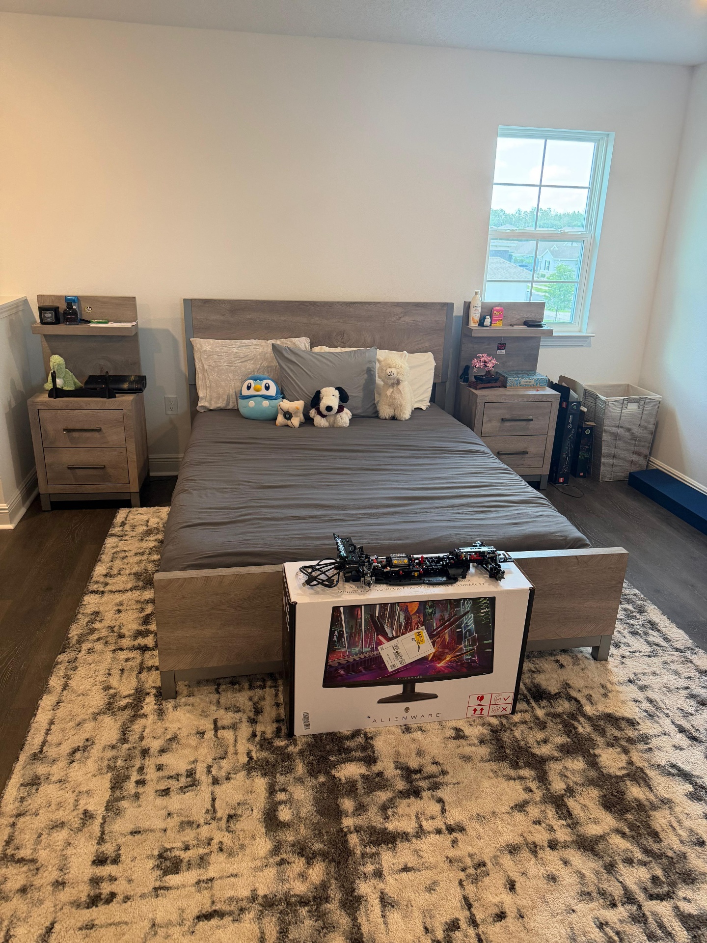 Bedroom after cleaning
